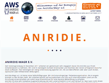 Tablet Screenshot of aniridie-wagr.de